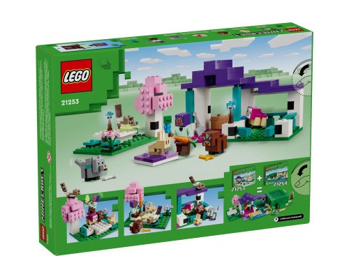 Конструктор LEGO Minecraft Притулок для тварин (21253)