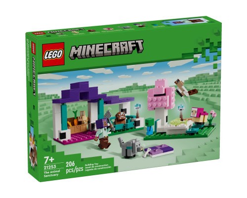 Конструктор LEGO Minecraft Притулок для тварин (21253)