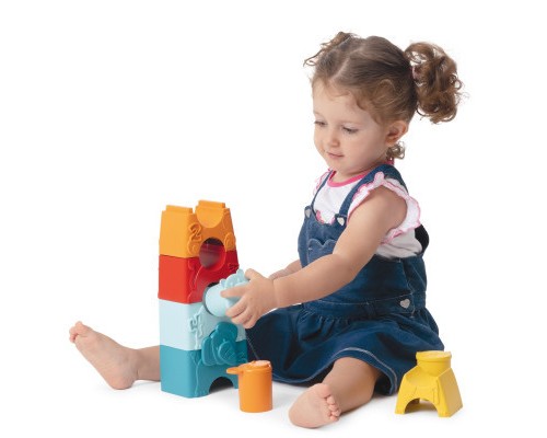 Розвиваюча іграшка Chicco пірамідка 2 в 1 Eco+ 
