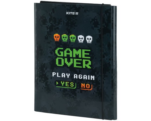 Папка для трудового навчання Kite А4 Game over (K23-213-02)