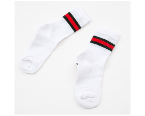 Шкарпетки дитячі UCS Socks зі смужкою (M0C0101-2095-5B-white)