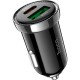 Зарядний пристрій HOCO Z44 USB-A/Type-C Black (6931474757241)