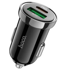 Зарядний пристрій HOCO Z44 USB-A/Type-C Black (6931474757241)