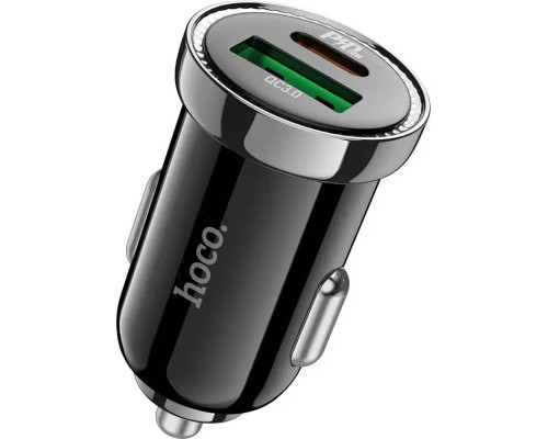 Зарядний пристрій HOCO Z44 USB-A/Type-C Black (6931474757241)
