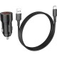 Зарядний пристрій BOROFONE BZ19B charger set (Type-C) 2 x USB Black (6941991101533)