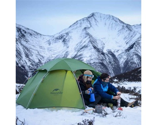 Намет Naturehike двомісний Cloud Peak 2 NH17K240-Y 20D темно-зелений (6927595712627)