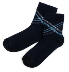 Шкарпетки дитячі BNM зі смужками (M0C0101-1084-9B-blue)