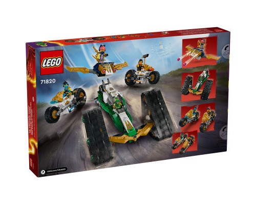 Конструктор LEGO Ninjago Комбі-автомобіль команди ніндзя (71820)