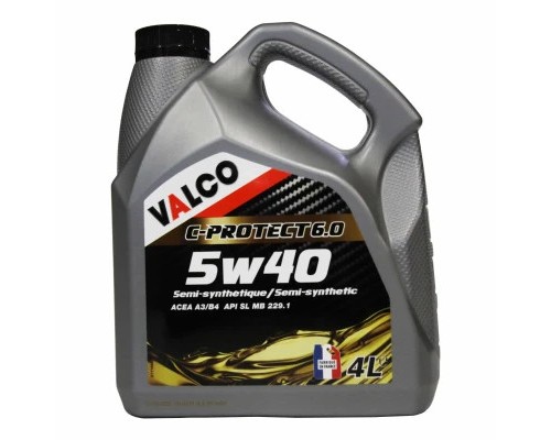 Моторна олива VALCO C-Protect 6.0 5W-40 4 л (1248886)