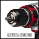 Шуруповерт Einhell TP-CD 18/80 Li BL - Solo PXC 18В, безщітковий, 80Нм (без АКБ та ЗП) (4514300)