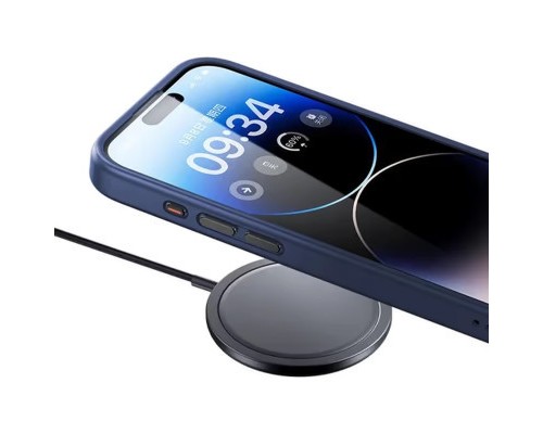 Чохол до мобільного телефона Benks MagClap Mist Protective Blue for iPhone 15 Pro (1248533)