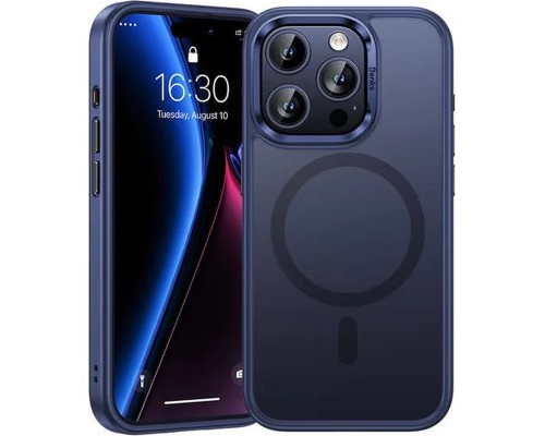 Чохол до мобільного телефона Benks MagClap Mist Protective Blue for iPhone 15 Pro (1248533)