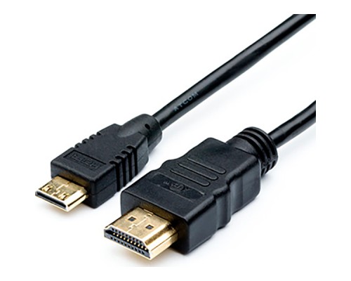 Кабель мультимедійний HDMI A to HDMI C (mini), 2.0m Atcom (11502) 