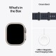 Смарт-годинник Apple Watch Ultra 2 2024 GPS + Cellular 49mm Natural Titanium Case with Navy Ocean Band (MX4D3UL/A)