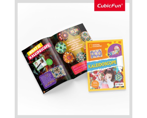 Пазл Cubic Fun Набір для моделювання STEM Калейдоскоп (DS1090h)