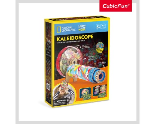 Пазл Cubic Fun Набір для моделювання STEM Калейдоскоп (DS1090h)