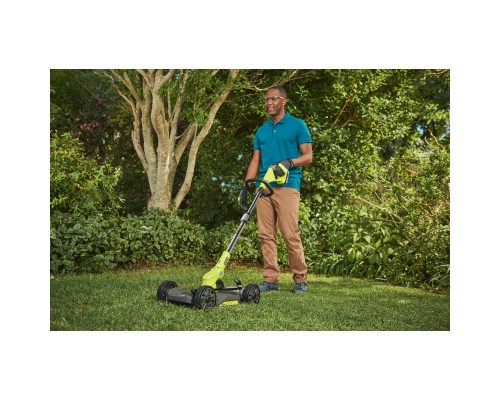 Тример садовий Ryobi RY18LMC30A-0 ONE+ 18В, 30см, висота 38-75мм, EasyEdge телескоп.штанга, 6.4кг (без АКБ та ЗП) (5133005917)