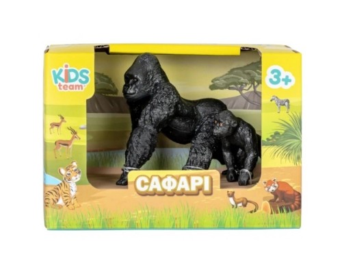Фігурка Kids Team набір Сафарі самець Горили та дитя (Q9899-A26_1)