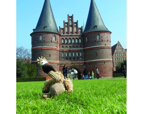 Іграшка для собак Trixie Гриф Густав Тканина і плюш 24 см (4011905359113)