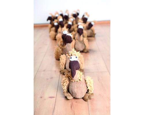 Іграшка для собак Trixie Гриф Густав Тканина і плюш 24 см (4011905359113)