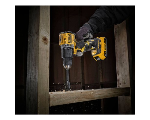 Шуруповерт DeWALT ударний XR Li-Ion 18 В 2 Ач, 68 Нм, 0-450/0-1650 об/хв, TSTAK (DCD100YD2T)