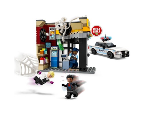 Конструктор LEGO Super Heroes Всесвіт-павук: Майлз Моралес проти Плями (76311)