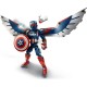 Конструктор LEGO Marvel Фігурка Сем Вілсон Капітан Америка (76296)