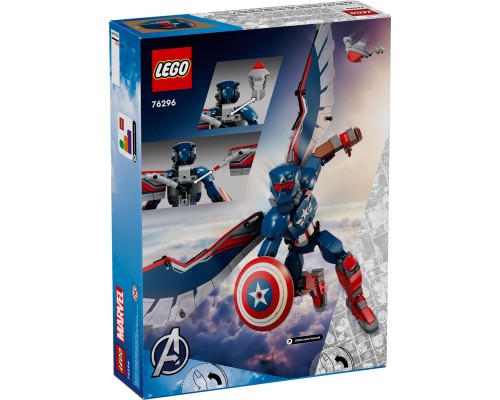 Конструктор LEGO Marvel Фігурка Сем Вілсон Капітан Америка (76296)