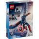 Конструктор LEGO Marvel Фігурка Сем Вілсон Капітан Америка (76296)