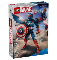 Конструктор LEGO Marvel Фігурка Сем Вілсон Капітан Америка (76296)