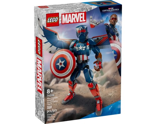 Конструктор LEGO Marvel Фігурка Сем Вілсон Капітан Америка (76296)