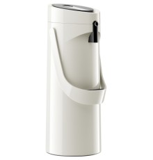 Термос Tefal Ponza Pump, 1.9л, пластик, скло, білий (K3140214)