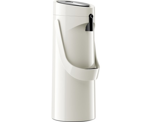 Термос Tefal Ponza Pump, 1.9л, пластик, скло, білий (K3140214)