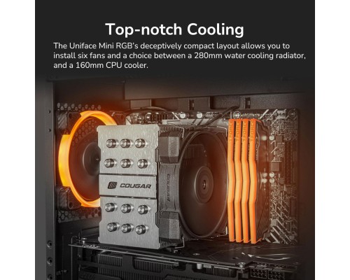 Корпус Cougar UNIFACE MINI RGB Black
