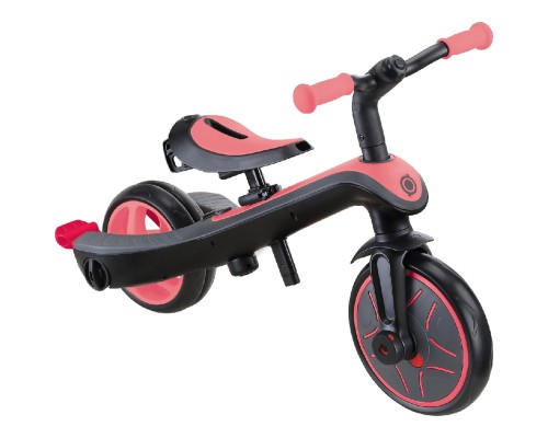Дитячий велосипед Globber Explorer Trike 4 в 1, рожевий (634-110)