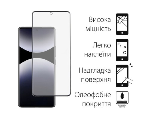 Чохол до мобільного телефона Dengos Kit Xiaomi Redmi Note 14 Pro case Soft + glass (Mint) (DG-KM-132)