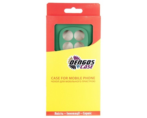 Чохол до мобільного телефона Dengos Kit Xiaomi Redmi Note 14 Pro case Soft + glass (Mint) (DG-KM-132)