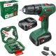 Шуруповерт Bosch EasyImpact 18V-40 18В 2х2Агод 2038Нм 0-4300-1630обхв кейс ЗП набір з (0.603.9D8.109)