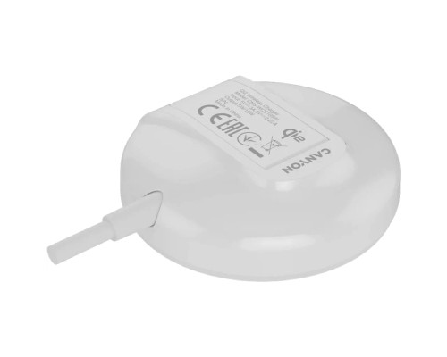 Зарядний пристрій Canyon wireless charger WS-105 15W Qi2 White (CNS-WCS105W)