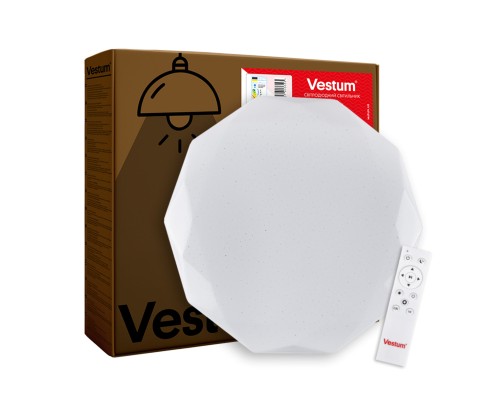 Світильник Vestum DIAMANT зоряне небо 60W 3000К-6500К з ДК (VS-91042)