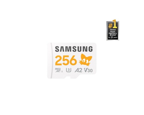 Карта пам'яті Samsung 256GB microSDXC class 10 UHS-I U3 V30 Pro Plus Sonic (MB-MD256SA/LC1)