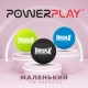 Масажний м'яч PowerPlay PP-4354 Silicone Lacrosse Ball (6.3см) Чорний (PP-4354_Black)