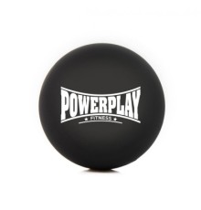 Масажний м'яч PowerPlay PP-4354 Silicone Lacrosse Ball (6.3см) Чорний (PP-4354_Black)