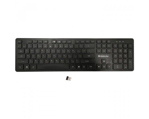 Клавіатура Defender Comfort MT Wireless UA Black (450950)
