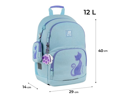 Рюкзак шкільний Kite Education 585 Catsline (K25-585M-1)