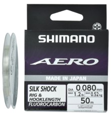 Флюорокарбон Shimano Aero Silk Shock Fluoro Rig/Hooklength 50m 0.179mm 3.01kg (2266.58.62)
