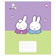 Зошит Yes Miffy Spring А5 12 аркушів коса лінія (767626)