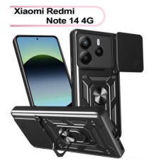 Чохол до мобільного телефона BeCover Military Xiaomi Redmi Note 14 4G Black (713451)