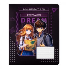 Зошит Yes предметний ГЕОГРАФІЯ Anime 48 аркушів, клітинка (767449)