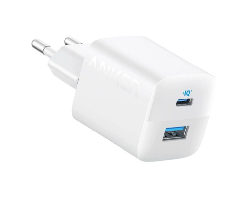 Зарядний пристрій Anker PowerPort 323 33W USB-C + USB-C White (A2331G21)